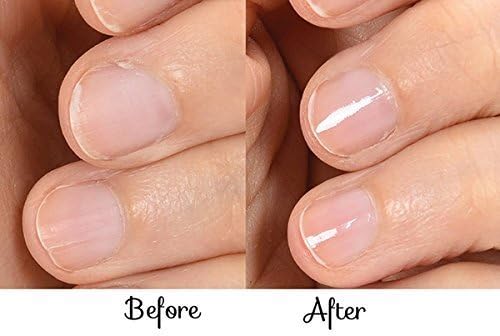 Japanese manicure before and after